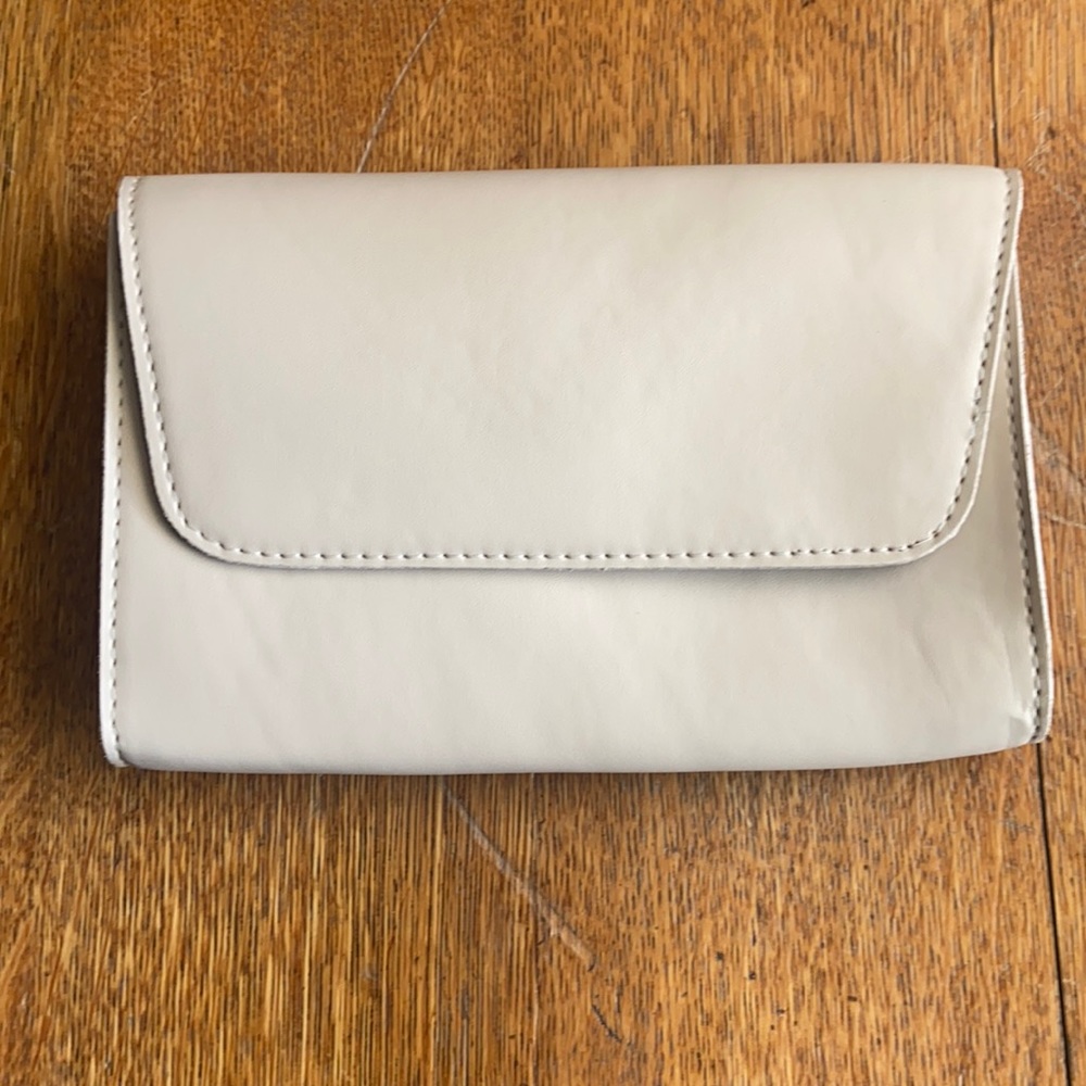 New October Jaipur Vegan Leather Envelope Clutch